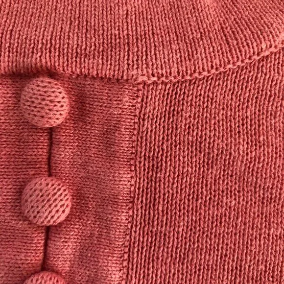 Bedford Fair Vintage Short Sleeve Cotton Sweater Large - Picture 5 of 7